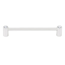 CD715-18 - Contemporary Round Crystal - 18" Appliance Pull