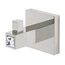 C8480 - Contemporary Square Crystal - Robe Hook