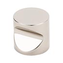 A823-34 - Contemporary Round - 3/4" Cabinet Knob