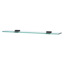 A8455-18 - Contemporary Square - 18" Glass Shelf