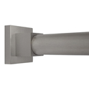 Contemporary Square - Satin Nickel - Shower Rod