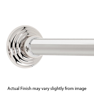 60" Shower Rod - Embassy - Polished Nickel