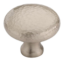 MK0117-032 - 1-1/4" Hammered Round Cabinet Knob