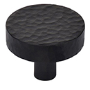 MK3880-038 - 1-1/2" Hammered Disc Cabinet Knob