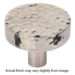 MK3880-032 - 1-1/4" Hammered Disc Cabinet Knob