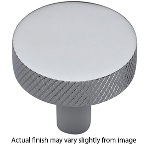MT3884-032 - 1.25" Disc Knob w/ Knurled Edge