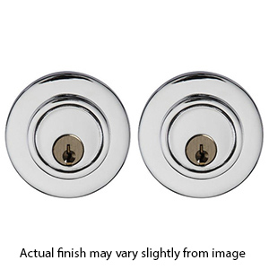 DB4200 - Contemporary Round Double Cylinder Deadbolt