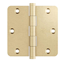 3.5" x 3.5" - 1/4" Radius Corner Plain Bearing Hinge