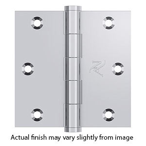 3.5" x 3.5" Square Corner Plain Bearing Hinge