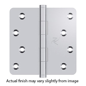 4" x 4" Door Hinges - 1/4" Radius Corner Plain Bearing Hinge