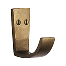 408 - Flat J Robe Hook