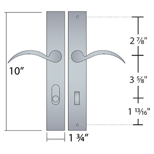 UBUS4 - Urban Multipoint Handleset Configuration 6 - Left-Handed