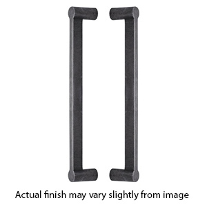 1348-BTB - Claros Back-to-Back Door Pull - Solid Bronze