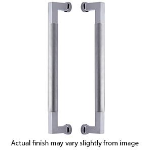 V1315 - Bauhaus Knurled Back-to-Back Door Pull