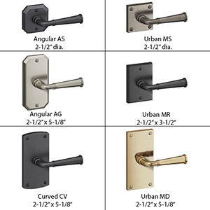 740 - Edward Door Lever