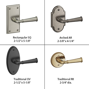740 - Edward Door Lever