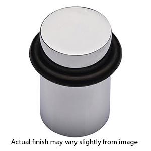 V1083 - Brass Round Door Stop