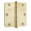 3.5" x 3.5" - 1/4" Radius Corner Door Hinges