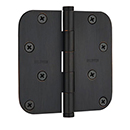 4" x 4" - 5/8" Radius Corner Door Hinges - Zig Zag Pattern