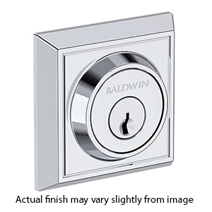 Baldwin Chamfered Square Single Cylinder Deadbolt