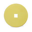 Baldwin Knob Backplate 4735 - Polish Brass