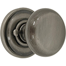 Baldwin Privacy Round Door Knobs - Antique Nickel