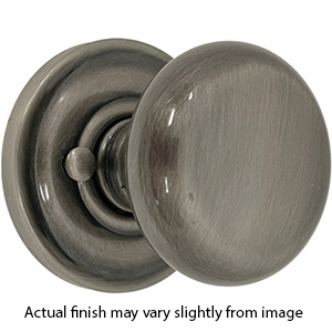 Baldwin Privacy Round Door Knobs - Antique Nickel