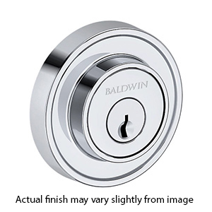 Baldwin Recessed Round Single Cylinder Deadbolt