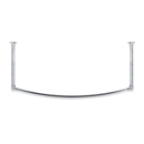72" Suspended Curved Rod - Double Ceiling Support