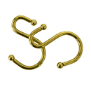 "S" Style Shower Curtain Hooks