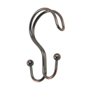 Double Design Shower Curtain Hooks