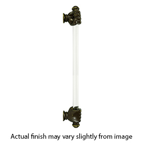 Carpe Diem - 18" cc Acrylic Bar Extra Large Fist Appliance Pull