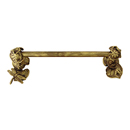 3580 - Lily Pad & Dragon Fly - 16" Towel Bar