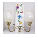 Double Light Wall Sconce - Porcelaine De Paris