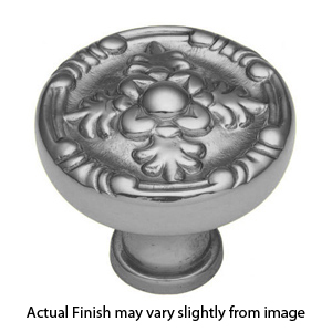Period Brass - Richelieu - 1.25" Cabinet Knob - Antique Pewter
