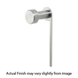 1032 - Eccentric Hook - Brushed Stainless Steel