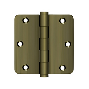 3.5" x 3.5" - 1/4" Radius Corner Door Hinges