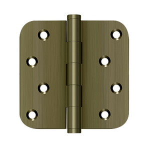 4" x 4" - 5/8" Radius Corner Door Hinges - Zig Zag Pattern