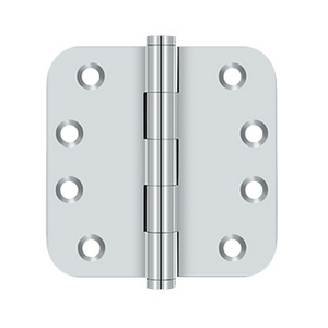 4" x 4" - 5/8" Radius Corner Door Hinges