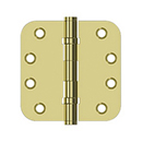4" x 4" - 5/8" Radius Corner - Ball Bearing Door Hinges
