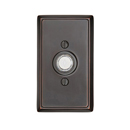 2403 - Doorbell Button with Rectangular Rosette