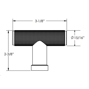 Emtek - Ace Knurled Door Knob