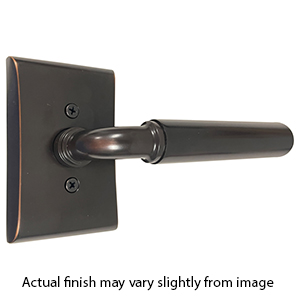 Emtek Manning Single Door Lever - Right-Hand - Oil Rubbed Bronze