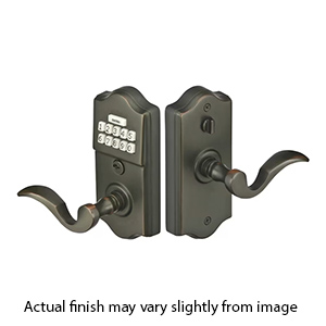 Emtek Classic Electronic Keypad Leverset