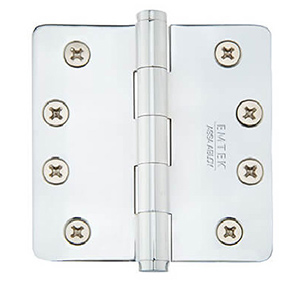4" x 4" - 1/4" Radius Corner Door Hinges