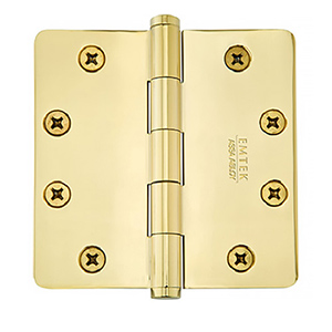 4.5" x 4.5" - 1/4" Radius Corner Door Hinges