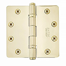 4.5" x 4.5" - 1/4" Radius Corner - Ball Bearing Door Hinges