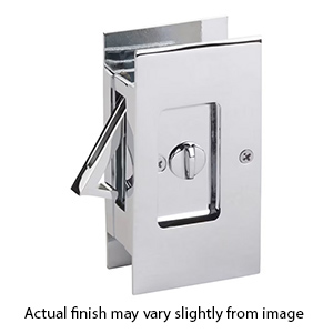 Modern Rectangular Privacy Pocket Door Lock