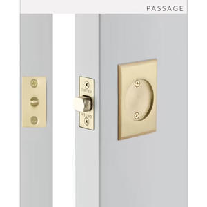 Rectangular Passage Pocket Door Tubular Lock