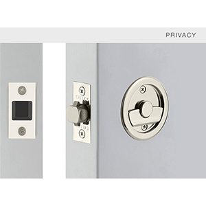 Round Privacy Pocket Door Tubular Lock